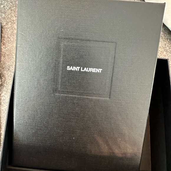 Saint Laurent Crystal Earrings brand new never worn - Picture 3 of 7